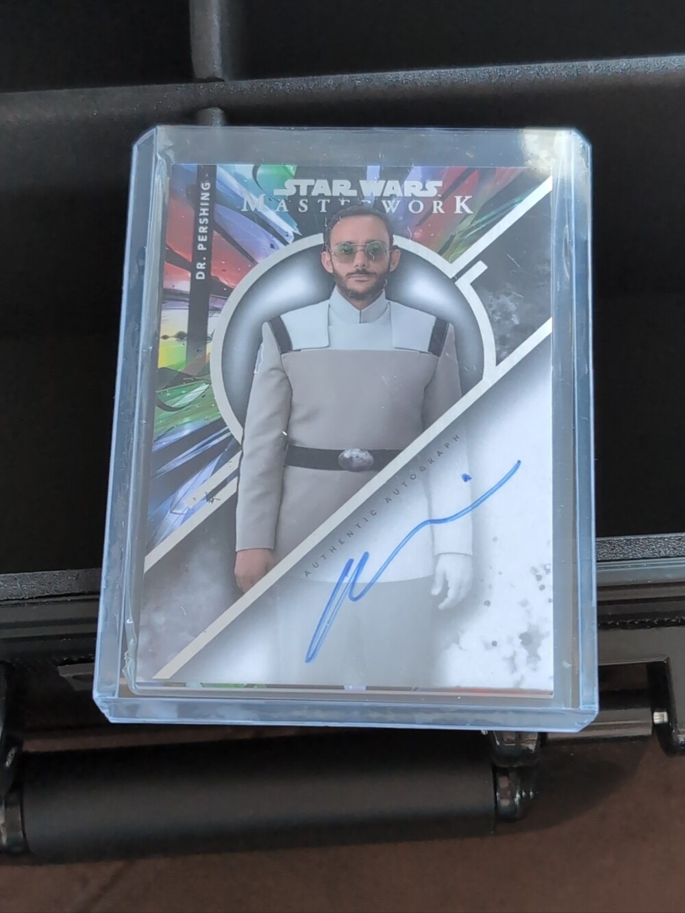 🍁Dr. Pershing 2022 Topps Star Wars Masterworks Omid Abtahi Autograph